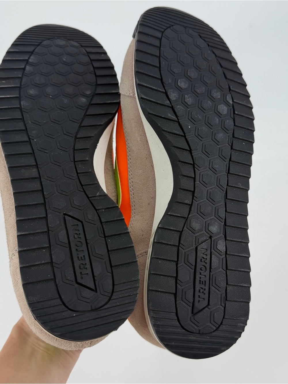 Tretorn Rawlins 10 Sneakers Suede & Neon 9.5 - Picture 10 of 10